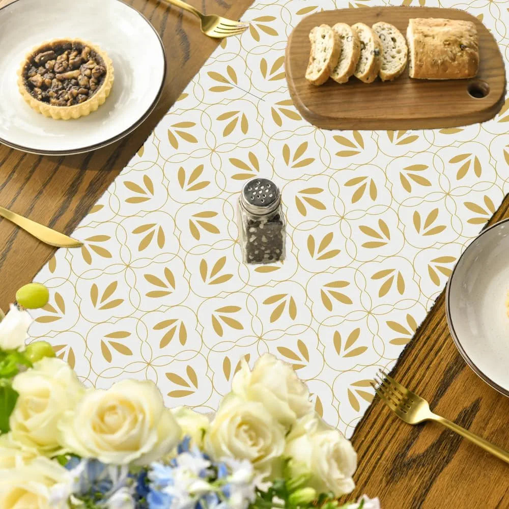 Ishro Home Premium Table Runner – Soft European-Standard Fabric, Elegant Soft Feel, Machine Washable, Timeless Design |